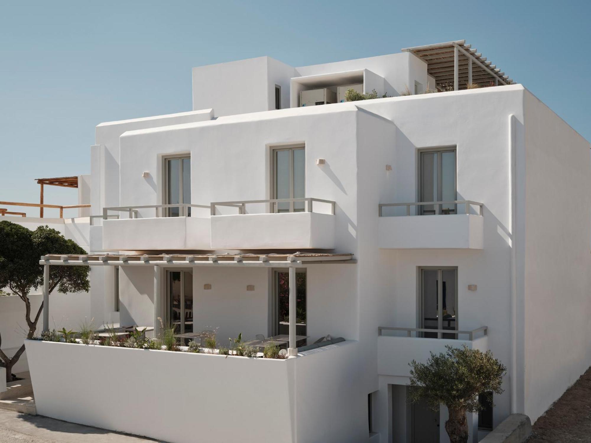 Akria Seaside Suites Naousa  Bagian luar foto